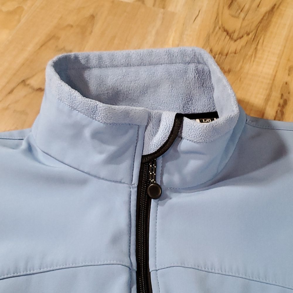 Black Diamond Periwinkle Soft Shell Zippered Jack… - image 4